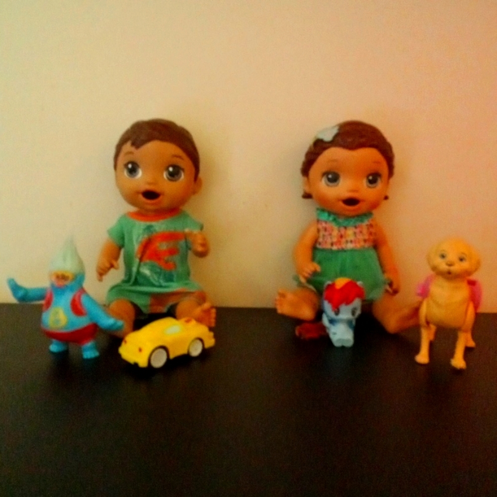 Two baby alive twins